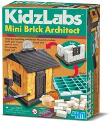 4M Kit creativ - Construiește cu mini cărămizi KidzLabs (4M-03494)