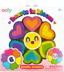 OOLY Radiere Inimi inflorite - set de 6 , Hearts in Bloom (112-141)
