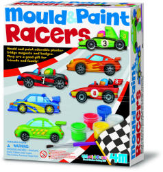 4M Atelier creativ Modeleaza si picteaza - Masini de curse (4M-03544)