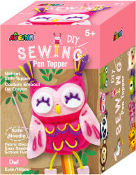 AVENIR Set de cusut DIY - decoratiune topper pentru creion - Bufnita (CH191699)