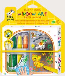 AVENIR Kit DIY decorare fereastra - Animale din Jungla (CS243165)