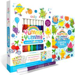 Ooly Set de Colorat Parfumat Yummy Yummy - 3 în 1 (161-137)