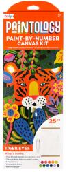 Ooly Kit panza canvas - Picteaza pe numere - Tiger Eyes (161-122)