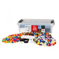 Plus-Plus Set constructie educativ Plus-Plus Glow in the Dark, 3000 piese pentru activitati STEM si dezvoltare creativa (PP3442)