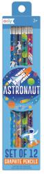 Ooly Creioane grafit HB Astronaut- Set de 12 (128-180)