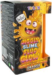 TUBAN Set DIY experimente JIGGLY SLIME FLUO GLOW - PORTOCALIU 430 g (TU3822)