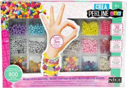 Nice Kit creativ DIY - coliere și brățări cu mărgele, 800 piese, Perline ABC (NC87002)