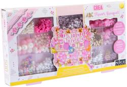 Nice Kit creativ DIY - coliere și brățări cu mărgele Flower Bouquet, 500 piese, Perline ABC (NC87049)