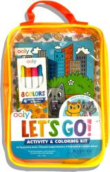 OOLY Kit portabil de activități și colorat - Pisicuta - Let's Go! Kitty in the City (161-163)