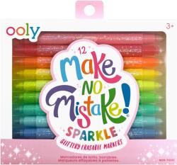 OOLY Carioci stralucitoare care se sterg - Make no mistake! - Set de 12 (130-125)