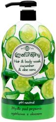 Naturaphy Gel de duș și șampon 2în1 castravete cu extract de aloe vera Naturaphy 1000ml 30040 (5908311416655)