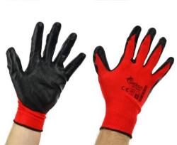 GEKO Mănuși de protecție 9" Red Nitril 06595 (G73581)