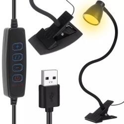  Lampă de masă cu clips - negru Izoxis 19454 75242 (5904463314269)