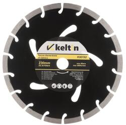 Keltin Disc diamant segmentat, negru 230x22, 2x10mm 63188 (K00192) Disc de taiere