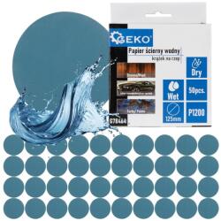 GEKO Disc abraziv rezistent la apă cu prindere cu arici 125mm P1200 63420 (G78464)