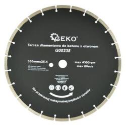 GEKO Disc diamantat 350mm x 25, 4mm 06646 (G00238) Disc de taiere
