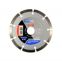 Kraft&Dele Disc diamantat SEGMENT 125x7x22, 23mm 10057 (KD924) Disc de taiere