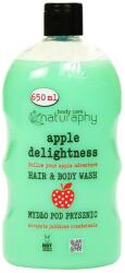 Naturaphy Gel de duș și șampon 2 în 1 cu mere și aloe vera Naturaphy 650ml 30043 (5908311417782)