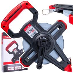 Tvardy Bandă de măsurare geodezică cu mâner 100m 63020 (T00364)