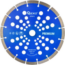 GEKO Disc diamantat PREMIUM 230x10x22, 2mm 40194 (G78313) Disc de taiere