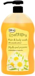 Naturaphy Gel de duș și șampon 2în1 cu extract de mușețel Naturaphy 1000ml 30059 (5908311417232)