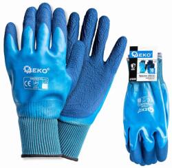 GEKO Mănuși de protecție, impermeabile, mărimea 10 (poliester, latex) 63435 (G75030)