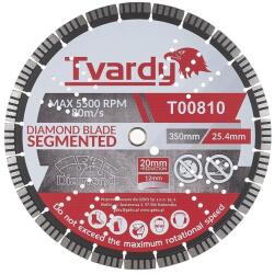 Tvardy Disc diamantat segmentat 350x25, 4/20x12mm 63189 (T00810) Disc de taiere