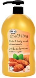 Naturaphy Gel de duș și șampon 2în1 cu ulei de migdale Naturaphy 1000ml 30034 (5908311416532)