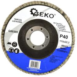 MAR-POL Disc lamelar pentru șlefuit 115 mm P40 00381 (M07961)