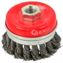 GEKO Perie sârmă cupă, sârmă dură de oțel 65mm M14 09463 (G00610)