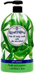 Naturaphy Gel de duș și șampon 2în1 cu extract de aloe vera Naturaphy 1000ml 30036 (5908311410257)