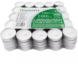  Lumânări tip pastilă premium 4h - pachet de 100 74025 (5906927100272)