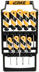 VERKE Set șurubelnițe cruce și drepte 9 piese 10837 (V86420) Surubelnita