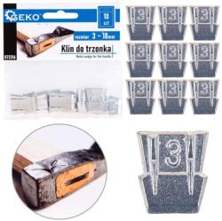 GEKO Pene pentru ciocane și topoare, mărimea 3, 10 buc 63468 (G72216)