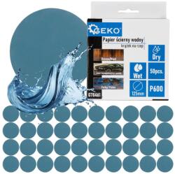 GEKO Disc abraziv rezistent la apă cu velcro 125mm P600 63424 (G78461)