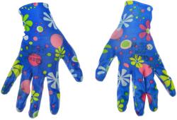 GEKO Mănuși de protecție damă, motiv floral 7" 12492 (G73506)