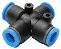 GEKO Teu pentru furtun de aer 6 mm cruce 01665 (G03051)