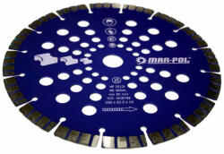MAR-POL Disc diamantat 230mm x 10mm x 22, 2mm 00352 (M08768) Disc de taiere