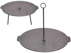 PerfectHome Placă de grătar din fontă 2in1 44cm 53911 (15604)
