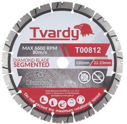 Tvardy Disc diamantat segmentat 230x12x22, 23mm 63187 (T00812) Disc de taiere