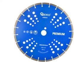 GEKO Disc diamantat PREMIUM 350 x 10 x 25, 4 mm 15575 (G78315) Disc de taiere