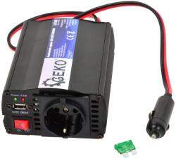 GEKO Invertor tensiune auto 12V/230V 250/500W 09482 (G17000)