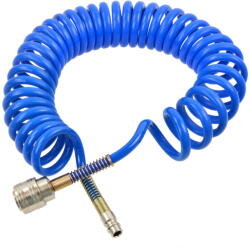 GEKO Furtun spiralat aer comprimat PU 5m 5x8mm 16126 (G02965)