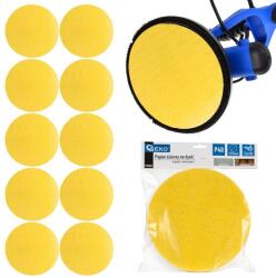 GEKO Hârtie abrazivă pentru disc șlefuitor Giraffe 225mm, granulație 40, galben cu găuri 61656 (G78680)
