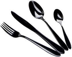 Berlinger Haus Set de tacâmuri din 24 de piese, MIRROR BLACK 54288 (BH/3077) Tacam