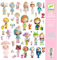 DJECO Abtibilduri metalice Tinyly, Djeco (DJ09286) - kidstory