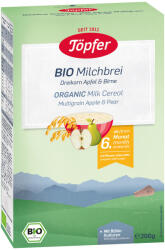 Topfer Cereale Topfer Bio cu lapte, mere si pere de la 6 luni 200 g (CETLMP200)