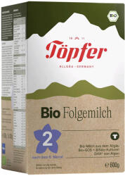Topfer Formula de lapte praf Topfer 2 Bio de la 6 luni 600 g (LPTB2600)
