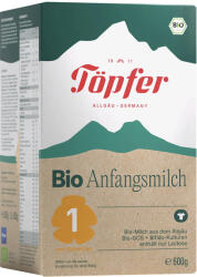 Topfer Formula de lapte praf Topfer 1 Bio de la nastere 600 g (LPTB1600)