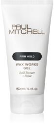 Paul Mitchell Firm Hold Wax Works Gel hajzselé a tündöklő fényért 150 ml